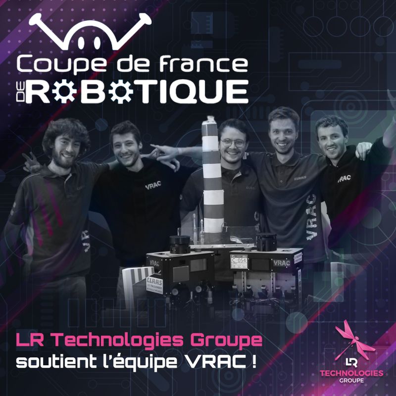 LR Technologies Groupe sponsor officiel de la Team Vrac